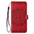 Handytasche Stand Schutzhülle Leder Hülle L09 für Samsung Galaxy S20 Ultra 5G Rot