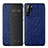Handytasche Stand Schutzhülle Leder Hülle P02 für Huawei P30 Pro Blau