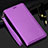 Handytasche Stand Schutzhülle Leder Hülle T02 für Samsung Galaxy S20 Ultra 5G Violett
