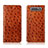 Handytasche Stand Schutzhülle Leder Hülle T04 für Samsung Galaxy A80 Orange
