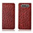 Handytasche Stand Schutzhülle Leder Hülle T04 für Samsung Galaxy A80 Rot