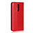 Handytasche Stand Schutzhülle Leder Hülle T07 für Oppo RX17 Pro Rot