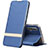 Handytasche Stand Schutzhülle Leder Hülle T09 für Huawei Nova 5T Blau