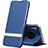 Handytasche Stand Schutzhülle Leder Hülle T12 für Huawei Mate 30 Pro Blau