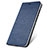 Handytasche Stand Schutzhülle Leder Hülle T14 für Huawei Honor 20i Blau