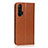 Handytasche Stand Schutzhülle Leder Hülle T16 für Huawei Honor 20 Pro Orange