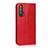 Handytasche Stand Schutzhülle Leder Hülle T16 für Huawei Honor 20 Pro Rot