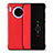 Handytasche Stand Schutzhülle Leder Hülle T16 für Huawei Mate 30 5G Rot