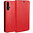 Handytasche Stand Schutzhülle Leder Hülle T18 für Huawei Honor 20S Rot