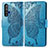 Handytasche Stand Schutzhülle Leder Hülle T19 für Huawei Honor 20S Blau