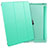 Handytasche Stand Schutzhülle Leder L01 für Apple iPad 4 Grün
