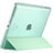 Handytasche Stand Schutzhülle Leder L01 für Apple iPad 4 Grün