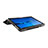 Handytasche Stand Schutzhülle Leder L01 für Huawei MediaPad M3 Lite 10.1 BAH-W09 Schwarz