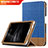 Handytasche Stand Schutzhülle Leder L01 für Huawei MediaPad T2 Pro 7.0 PLE-703L Blau