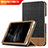 Handytasche Stand Schutzhülle Leder L01 für Huawei MediaPad T2 Pro 7.0 PLE-703L Schwarz