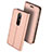 Handytasche Stand Schutzhülle Leder L01 für Nokia 6.1 Plus Rosegold