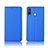 Handytasche Stand Schutzhülle Leder L01 für Samsung Galaxy A8s SM-G8870 Blau