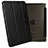 Handytasche Stand Schutzhülle Leder L02 für Apple iPad Pro 10.5 Schwarz