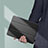 Handytasche Stand Schutzhülle Leder L02 für Apple iPad Pro 11 (2020) Schwarz
