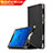 Handytasche Stand Schutzhülle Leder L02 für Huawei MediaPad M3 Lite 8.0 CPN-W09 CPN-AL00 Schwarz