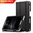 Handytasche Stand Schutzhülle Leder L02 für Huawei MediaPad T2 Pro 7.0 PLE-703L Schwarz