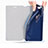 Handytasche Stand Schutzhülle Leder L02 für Huawei P9 Plus Blau