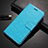 Handytasche Stand Schutzhülle Leder L02 für Nokia 6.1 Plus Hellblau