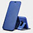 Handytasche Stand Schutzhülle Leder L02 für Samsung Galaxy S7 Edge G935F Blau
