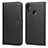 Handytasche Stand Schutzhülle Leder L03 für Huawei Y7 Pro (2019) Schwarz