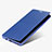 Handytasche Stand Schutzhülle Leder L03 für Samsung Galaxy Note 8 Blau Petit