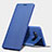 Handytasche Stand Schutzhülle Leder L03 für Samsung Galaxy Note 8 Blau