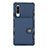Handytasche Stand Schutzhülle Leder L04 für Huawei P30 Blau