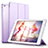 Handytasche Stand Schutzhülle Leder L06 für Apple iPad Mini 2 Violett