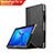 Handytasche Stand Schutzhülle Leder L07 für Huawei MediaPad T3 10 AGS-L09 AGS-W09 Schwarz