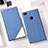 Handytasche Stand Schutzhülle Leder R01 für Huawei P8 Lite (2017) Blau