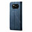 Handytasche Stand Schutzhülle Stoff für Xiaomi Poco X3 NFC