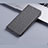 Handytasche Stand Schutzhülle Stoff H01 für Apple iPhone 13 Mini Grau