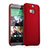 Hülle Kunststoff Schutzhülle Matt für HTC One M8 Rot