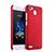 Hülle Kunststoff Schutzhülle Matt für Huawei Enjoy 5S Rot