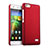 Hülle Kunststoff Schutzhülle Matt für Huawei G Play Mini Rot