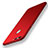 Hülle Kunststoff Schutzhülle Matt für Huawei Honor V9 Rot