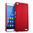 Hülle Kunststoff Schutzhülle Matt für Huawei MediaPad X2 Rot