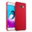 Hülle Kunststoff Schutzhülle Matt für Samsung Galaxy A7 (2016) A7100 Rot