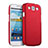 Hülle Kunststoff Schutzhülle Matt für Samsung Galaxy S3 III i9305 Neo Rot