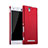 Hülle Kunststoff Schutzhülle Matt für Sony Xperia C3 Rot