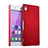 Hülle Kunststoff Schutzhülle Matt für Sony Xperia Z3+ Plus Rot