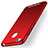 Hülle Kunststoff Schutzhülle Matt für Xiaomi Redmi 3X Rot