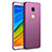 Hülle Kunststoff Schutzhülle Matt für Xiaomi Redmi 5 Violett