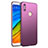 Hülle Kunststoff Schutzhülle Matt für Xiaomi Redmi Note 5 Violett