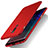 Hülle Kunststoff Schutzhülle Matt M04 für Samsung Galaxy A6 Plus Rot